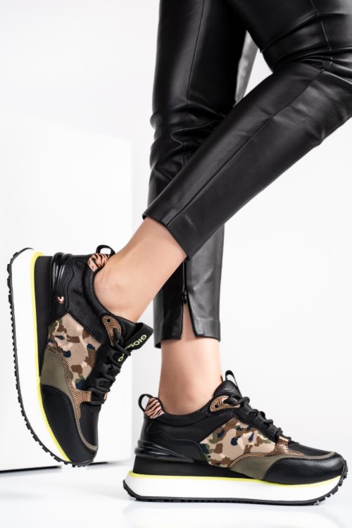 Fekete sport cipők 6s7h4359