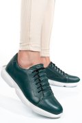 Zöld természetes bőr sport cipők 1s7h68