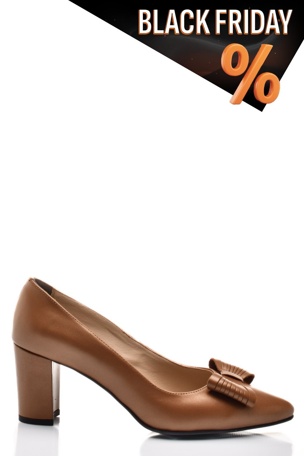Barna természetes bőr magassarkú cipők 1s7h706lib