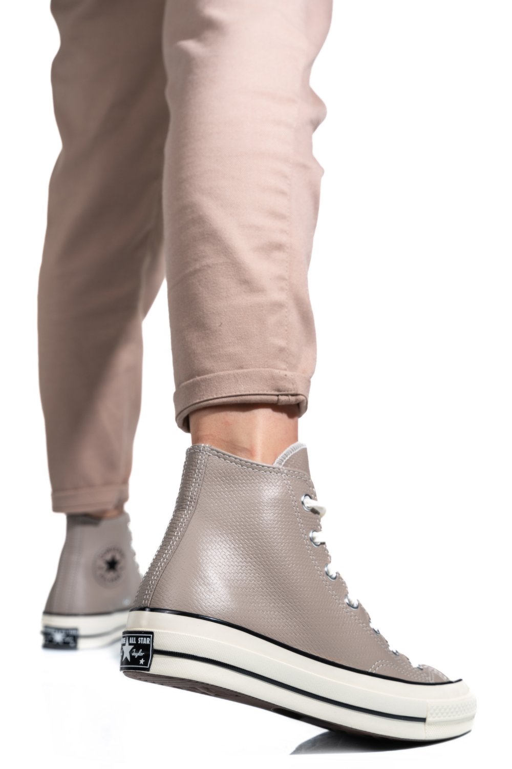 Converse bézs természetes bőr sportcipők as7h04579c