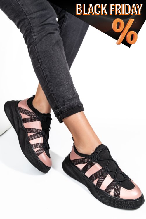 Rózsaszín természetes bőr sport cipők 2s7h32