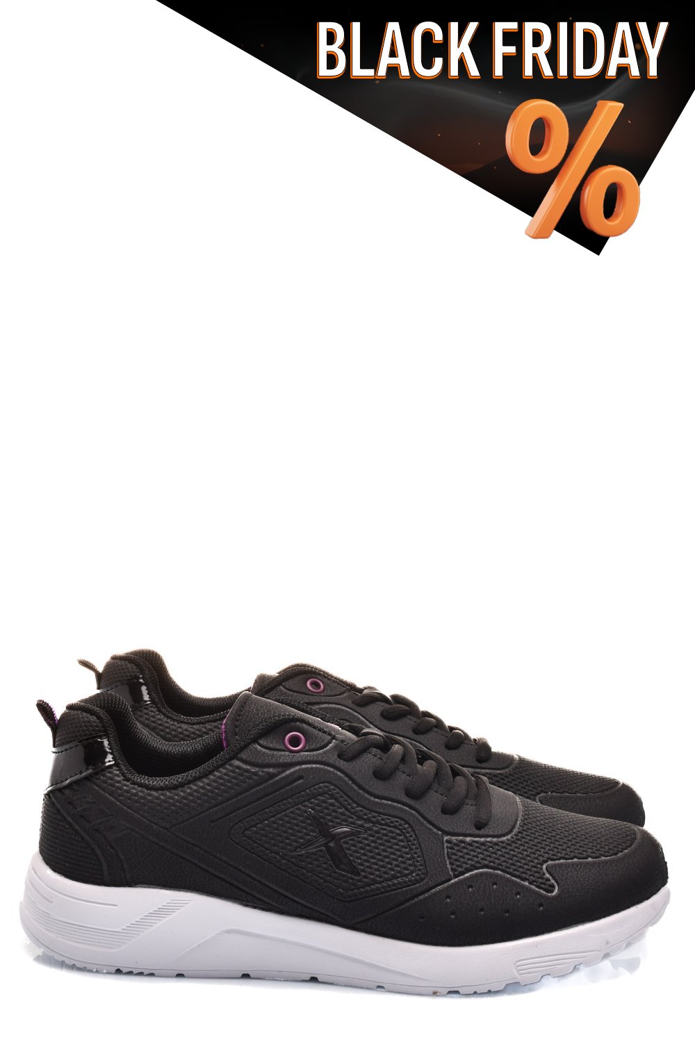 Kinetix fekete sportcipők cs7hollum