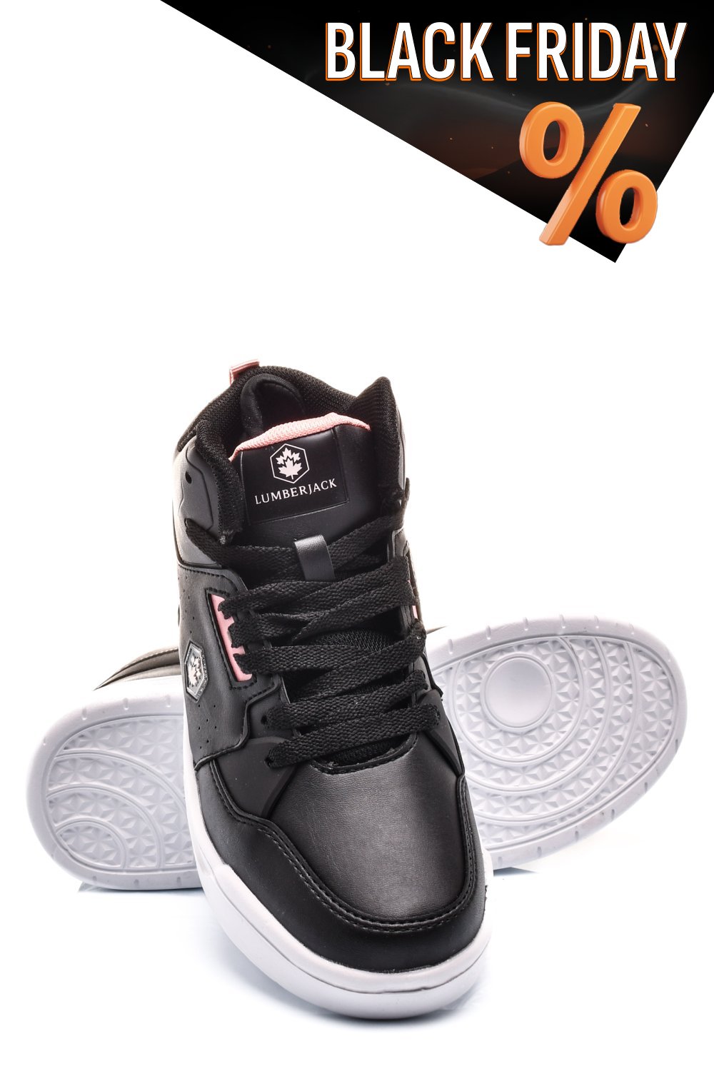 Lumberjack fekete sportcipők hs7hide