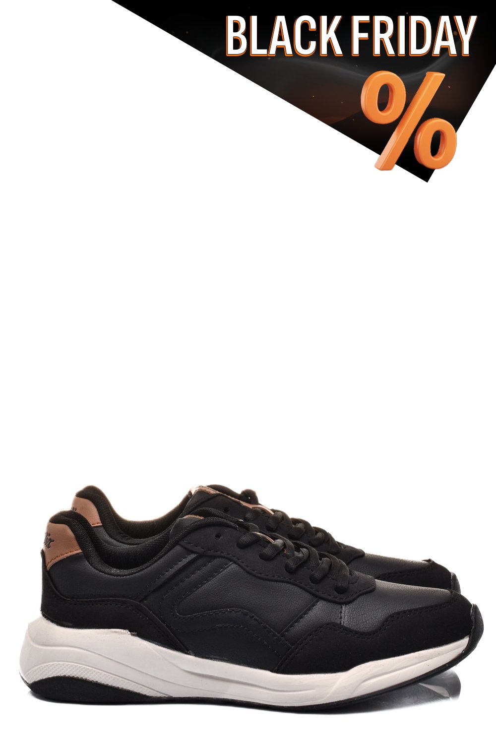 Kinetix fekete sportcipők os7hctavia