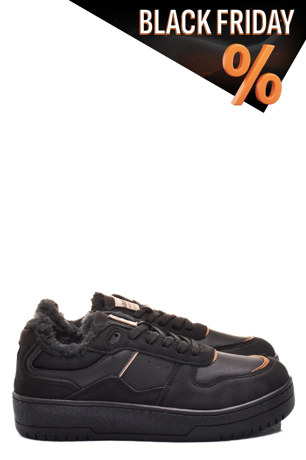 Kinetix fekete sportcipők as7hlva