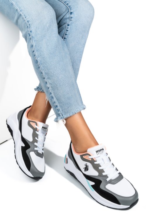 Us polo assn fehér sportcipők hs7husky