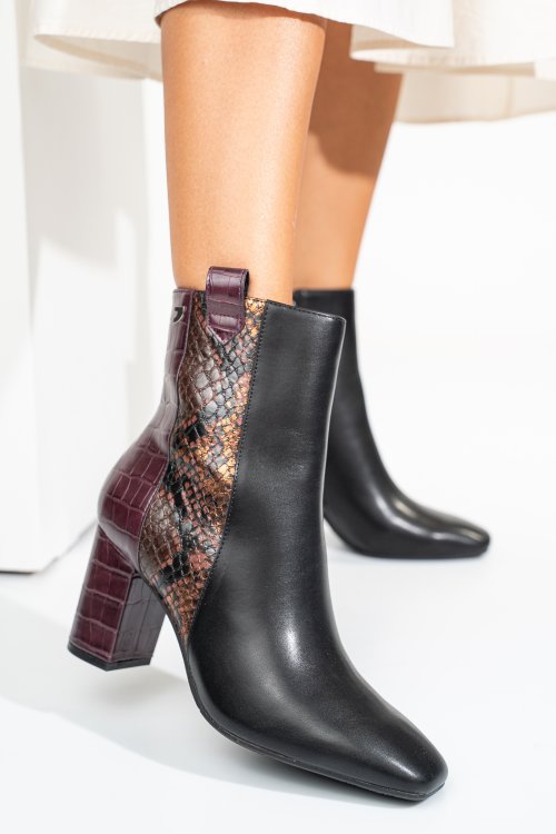 Bordó bokacsizma 6s7h0558