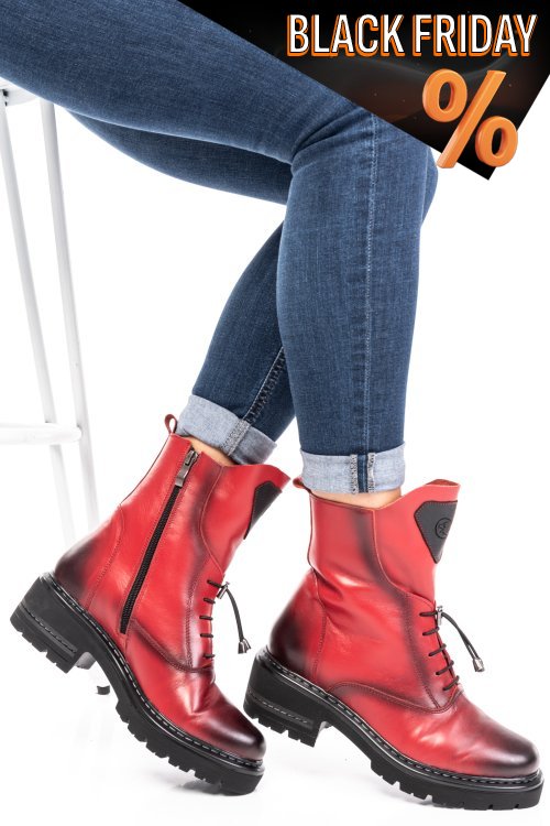 Természetes bőr bakancs 9s7h60