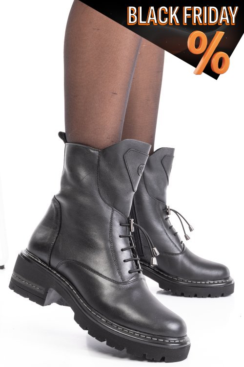 Fekete bakancs 9s7h60