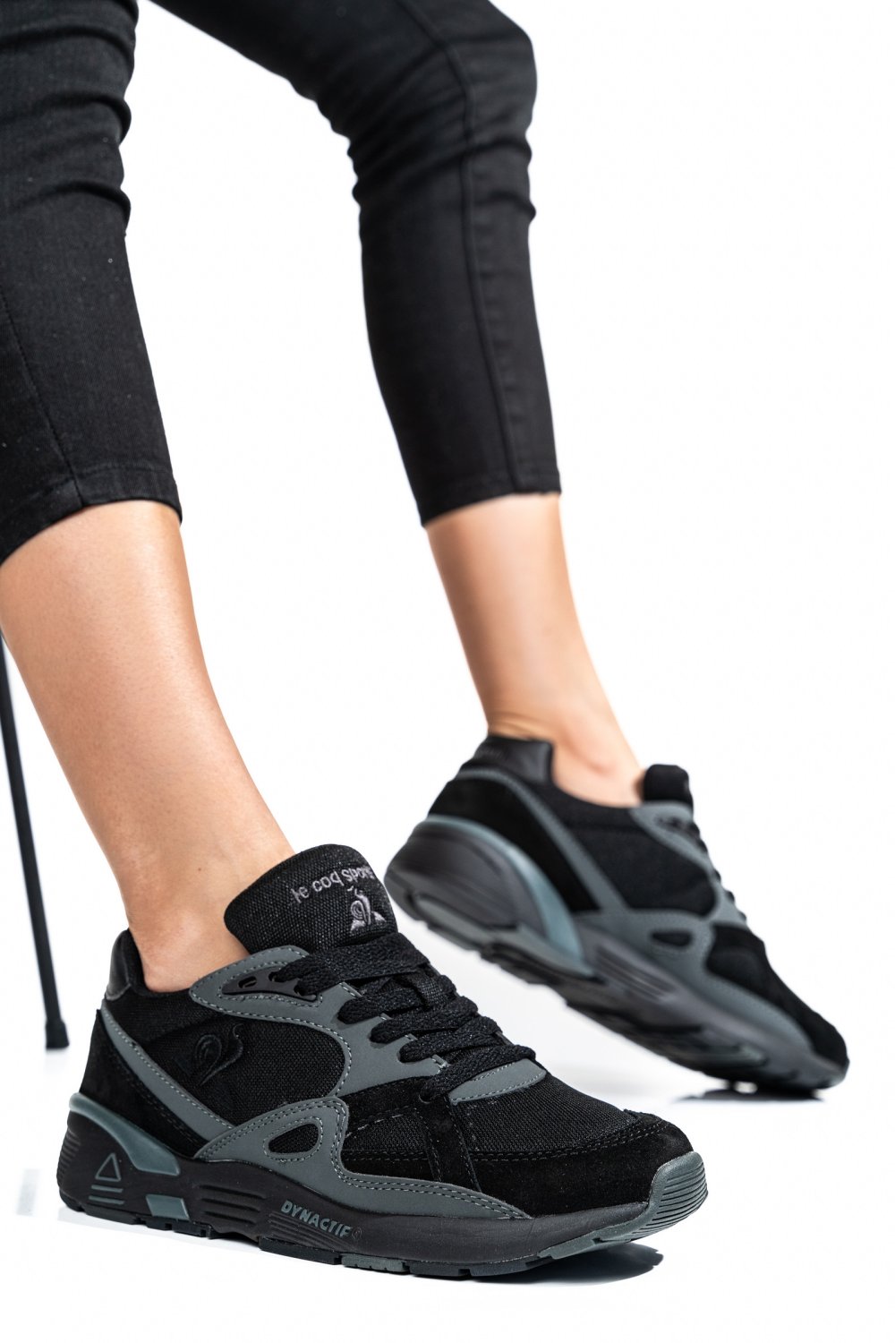 Le coq sportif fekete sportcipők 2s7h220312