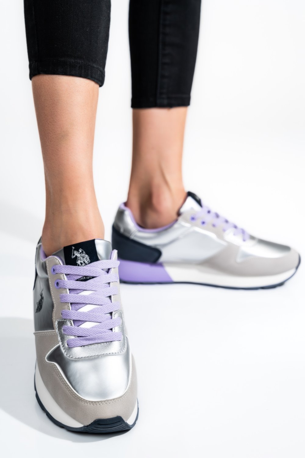Us polo assn ezüst sportcipők ks7hitty002