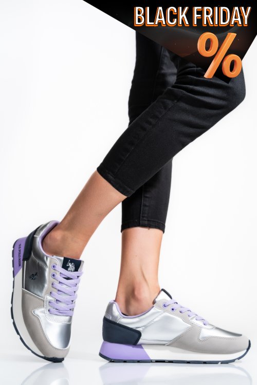Us polo assn ezüst sportcipők ks7hitty002