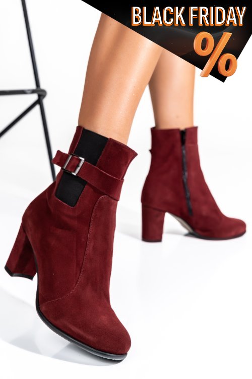 Természetes bőr bokacsizma 7s7h70