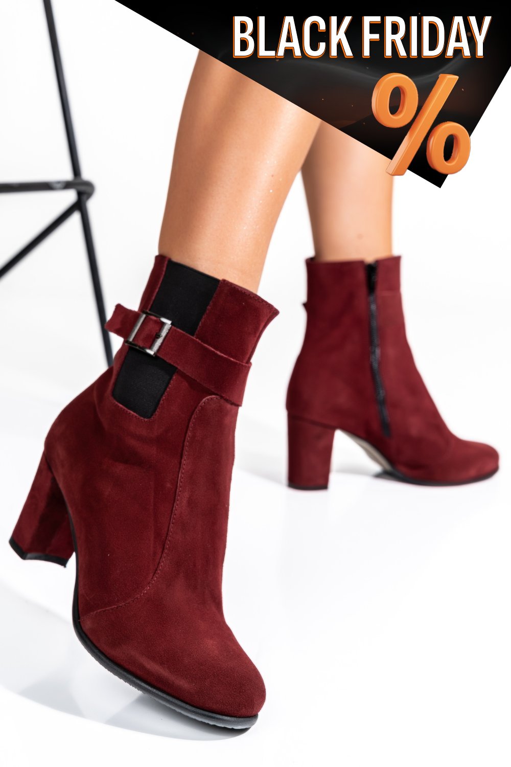 Természetes bőr bokacsizma 7s7h70