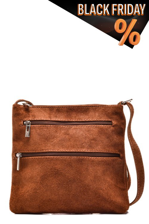 Barna fordított bőr taska 2s7h2009