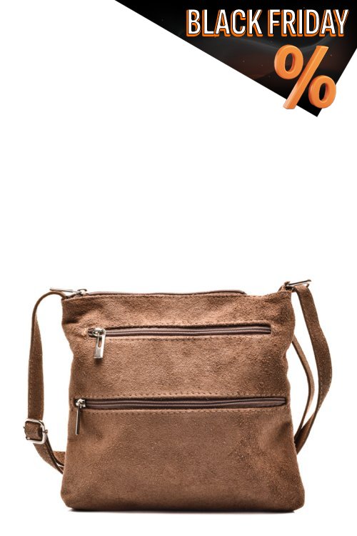 Barna fordított bőr taska 2s7h2009