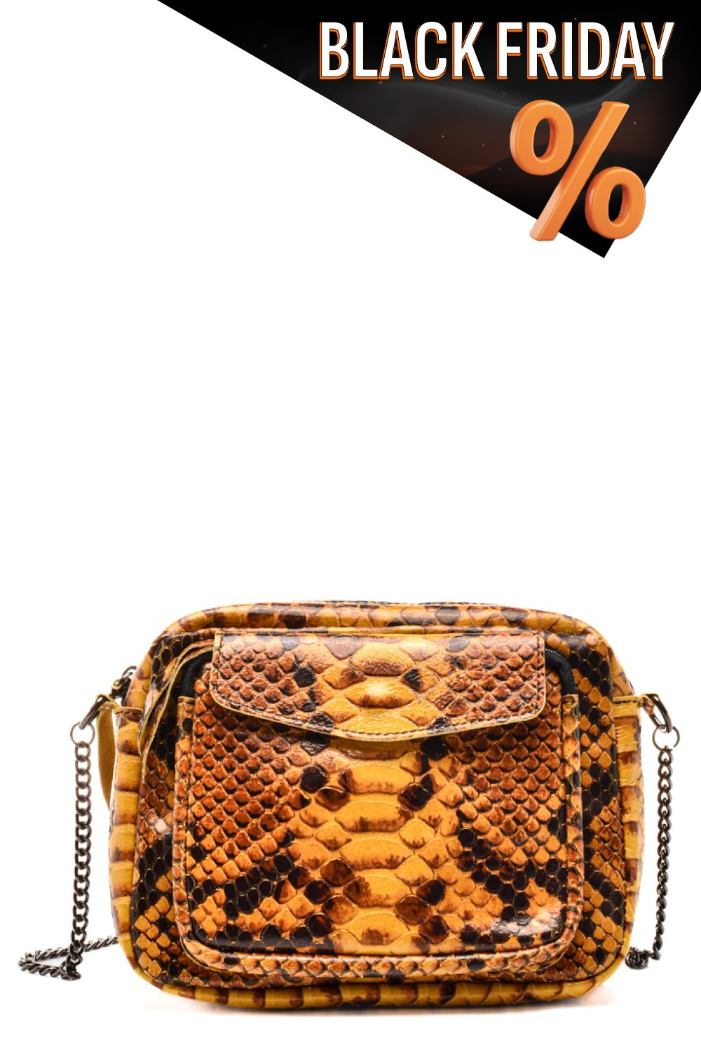 Sárga természetes bőr taska bs7hs2256