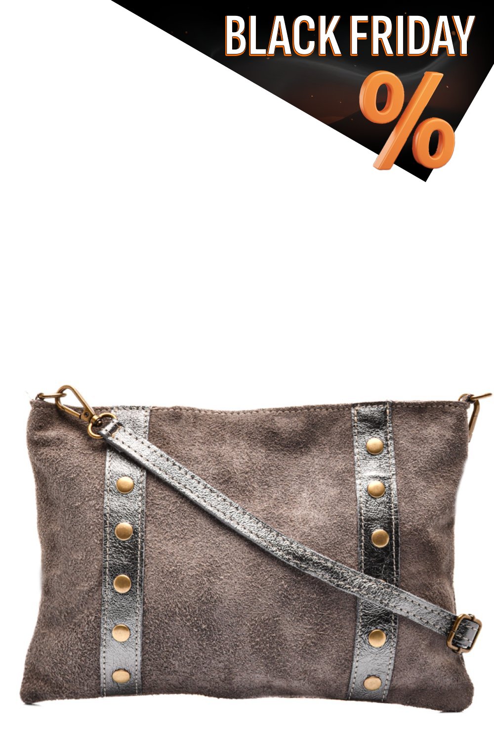 Szürke fordított bőr taska bs7hs3477