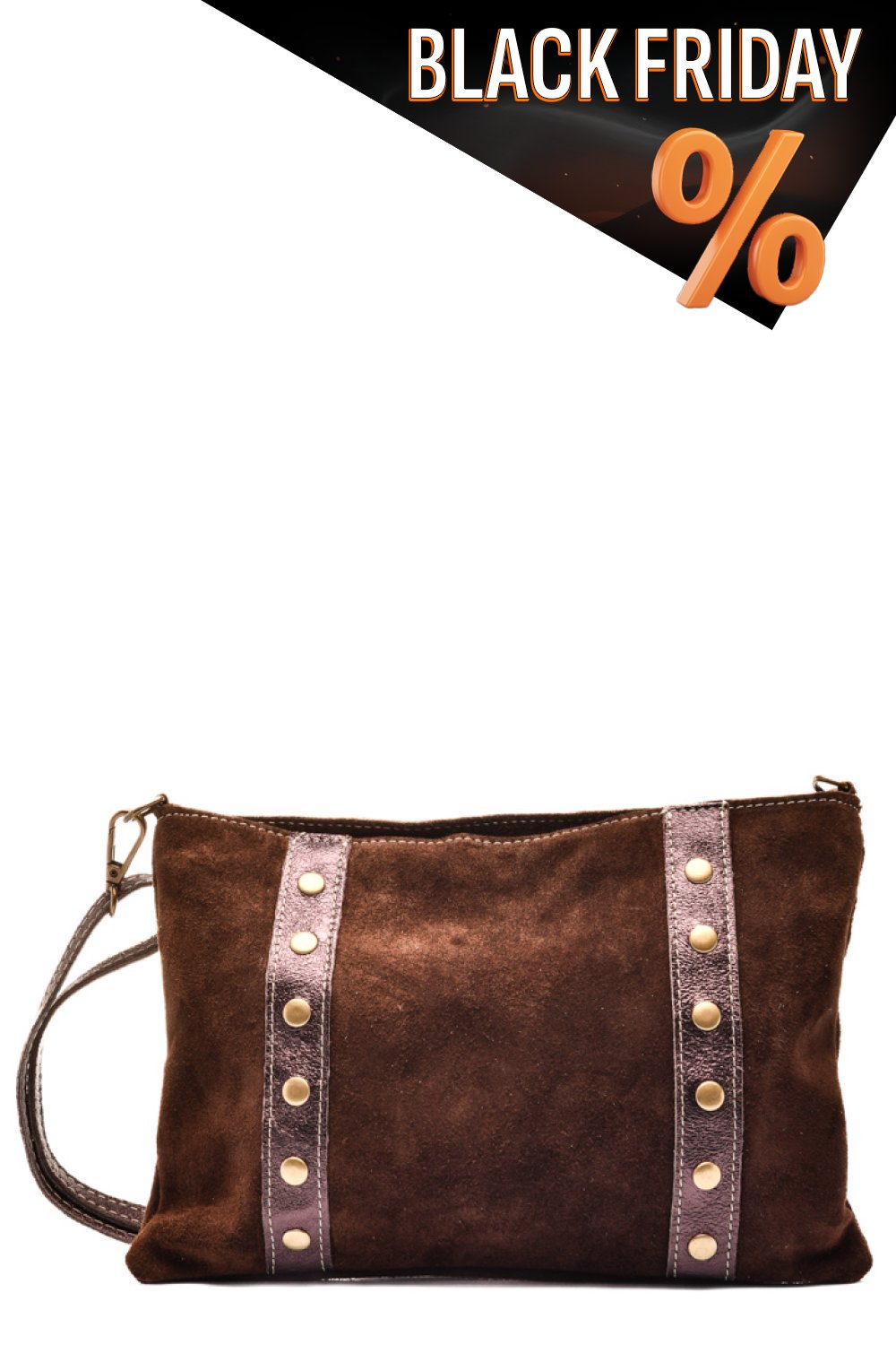 Barna fordított bőr taska bs7hs3477