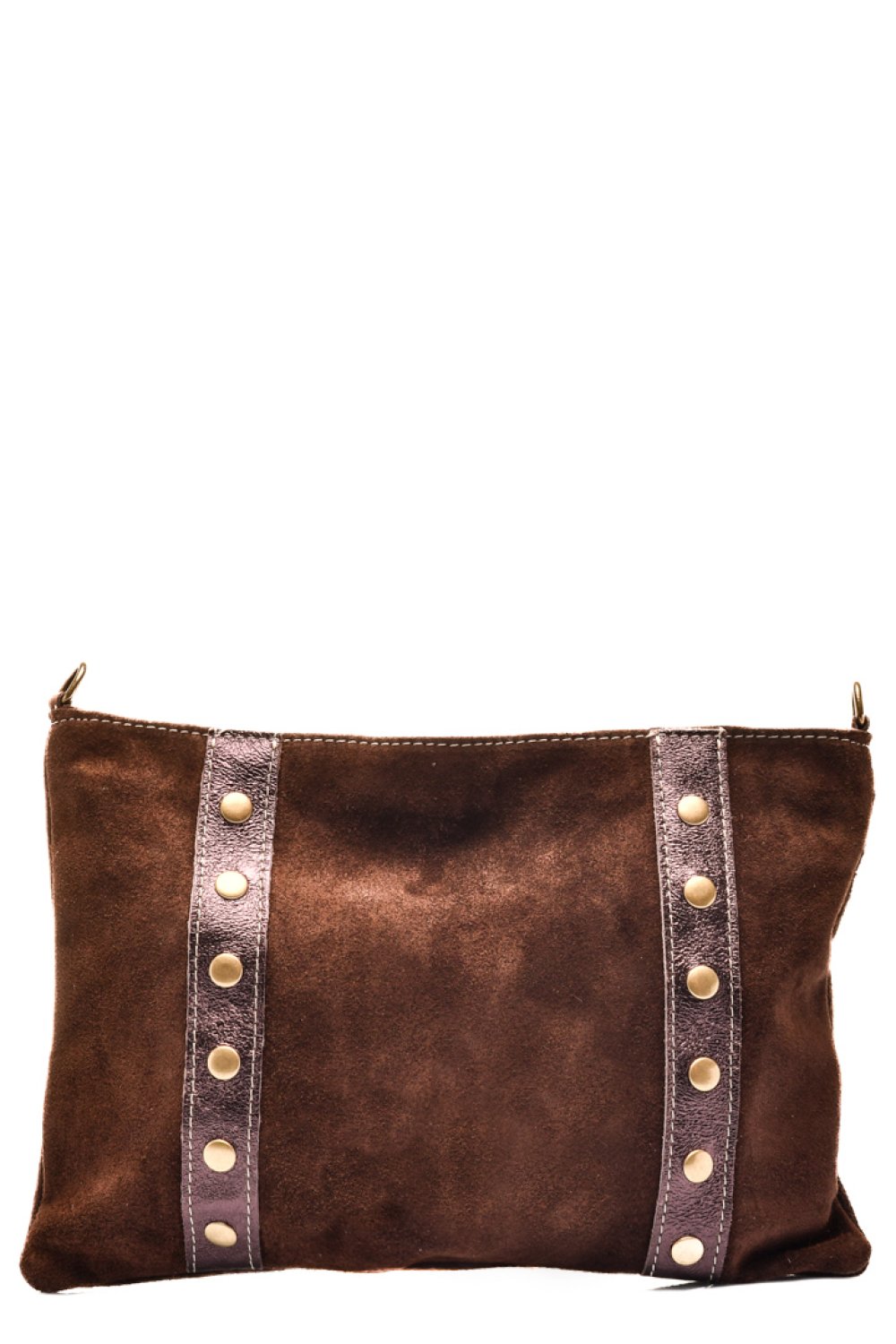 Barna fordított bőr taska bs7hs3477