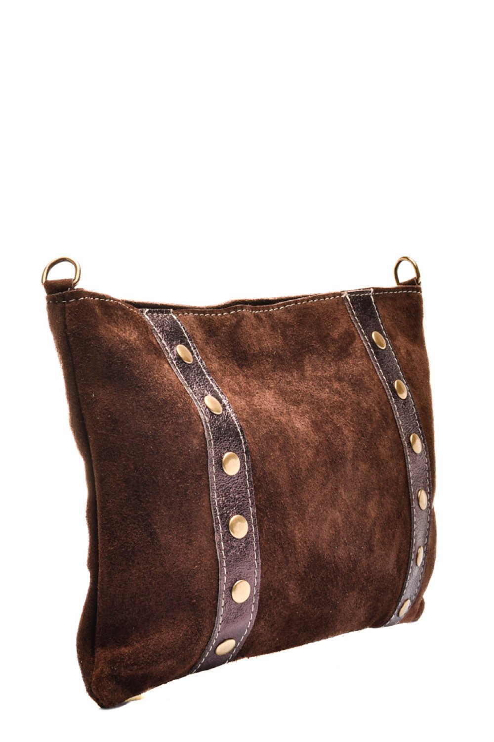 Barna fordított bőr taska bs7hs3477