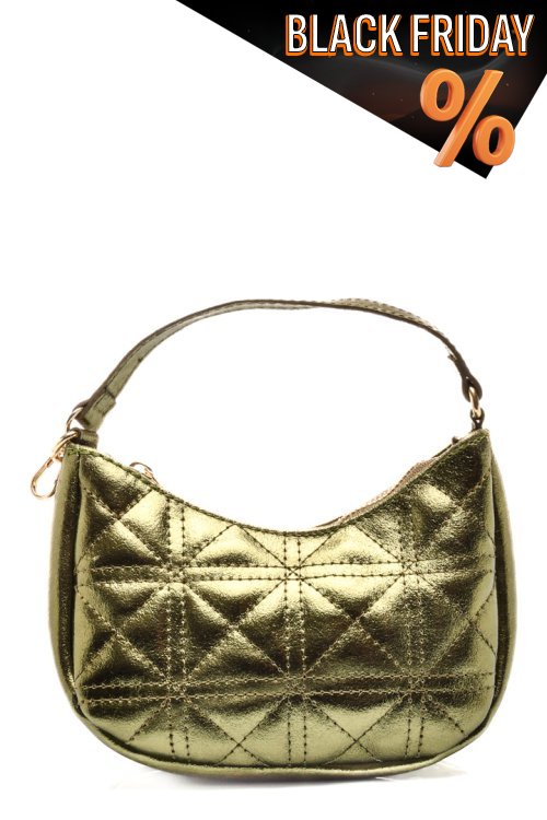 Zöld természetes bőr taska 7s7h030