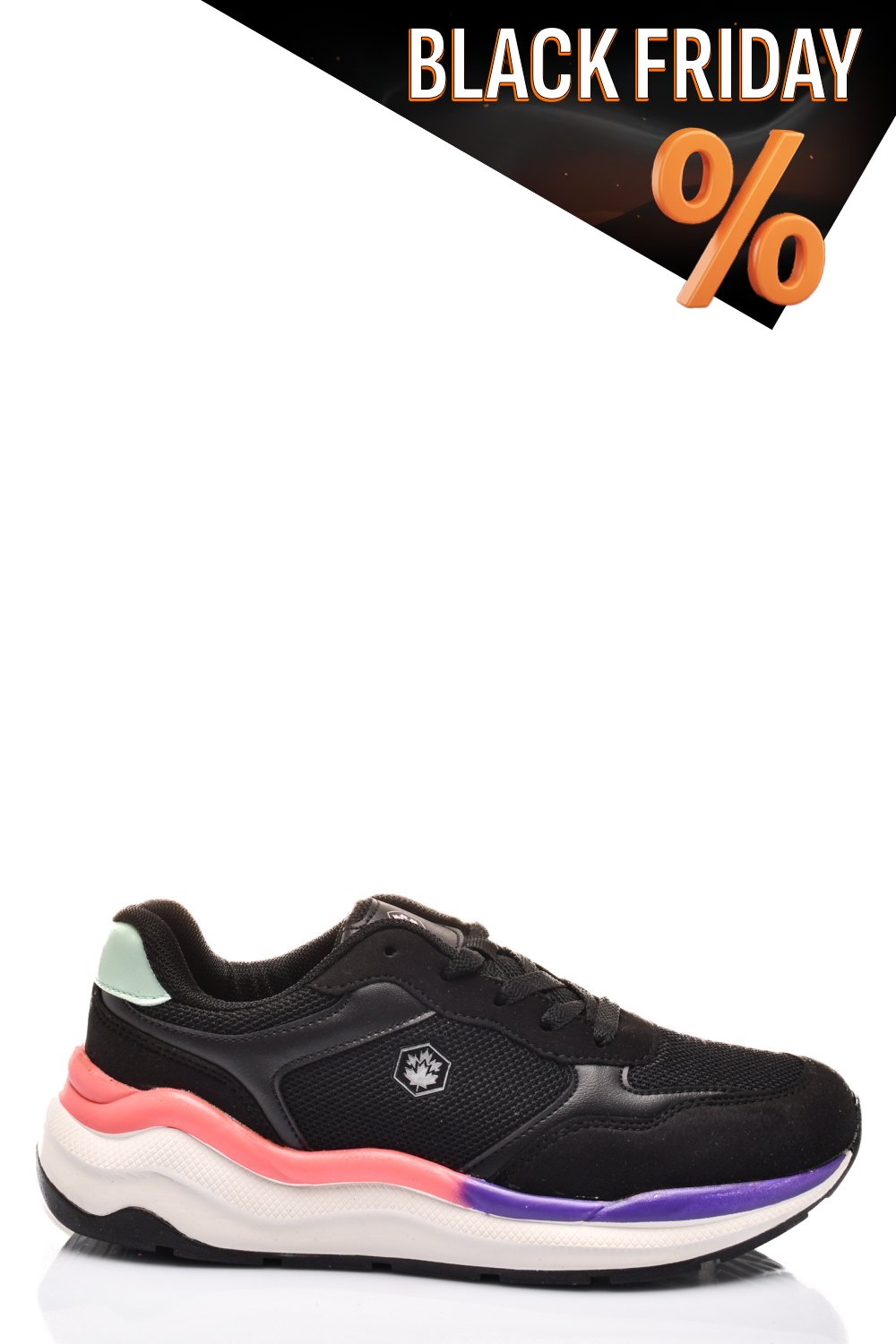 Lumberjack fekete sportcipők as7hden