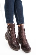 Barna természetes bőr bakancs 2s7h02847np