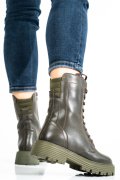 Khaki természetes bőr bakancs 2s7h22828np