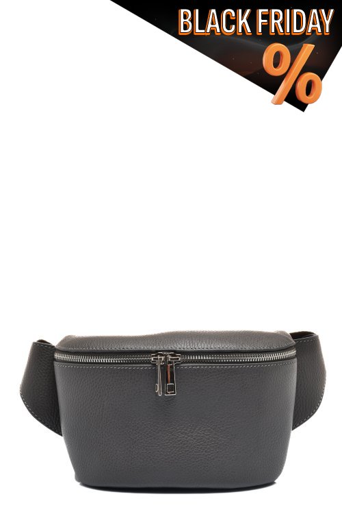 Szürke természetes bőr taska 2s7h024-1003