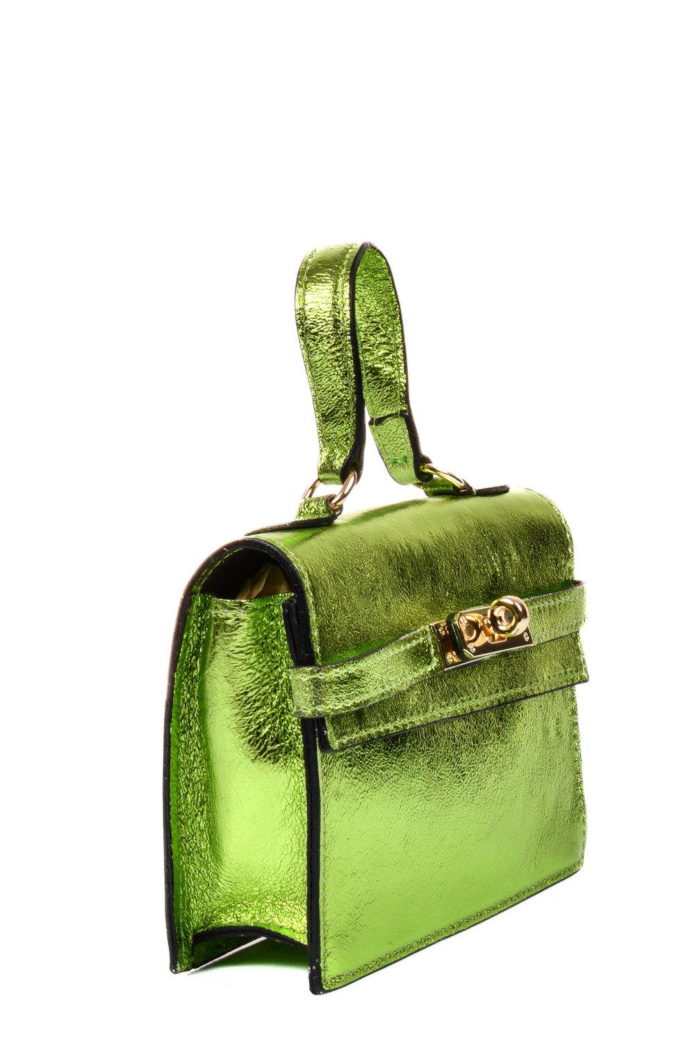 Zöld természetes bőr taska 7s7h031