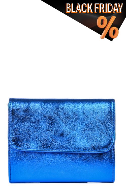 Kék természetes bőr taska bs7hs3411