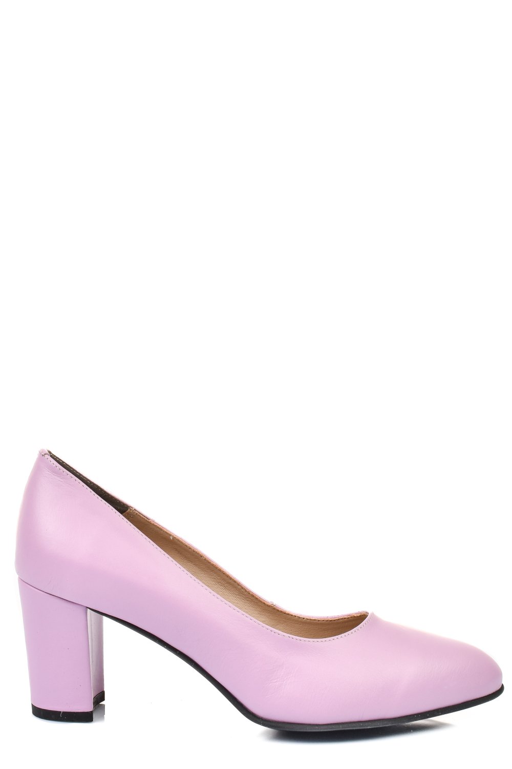 Mályva természetes bőr magassarkú cipők 3s7h015
