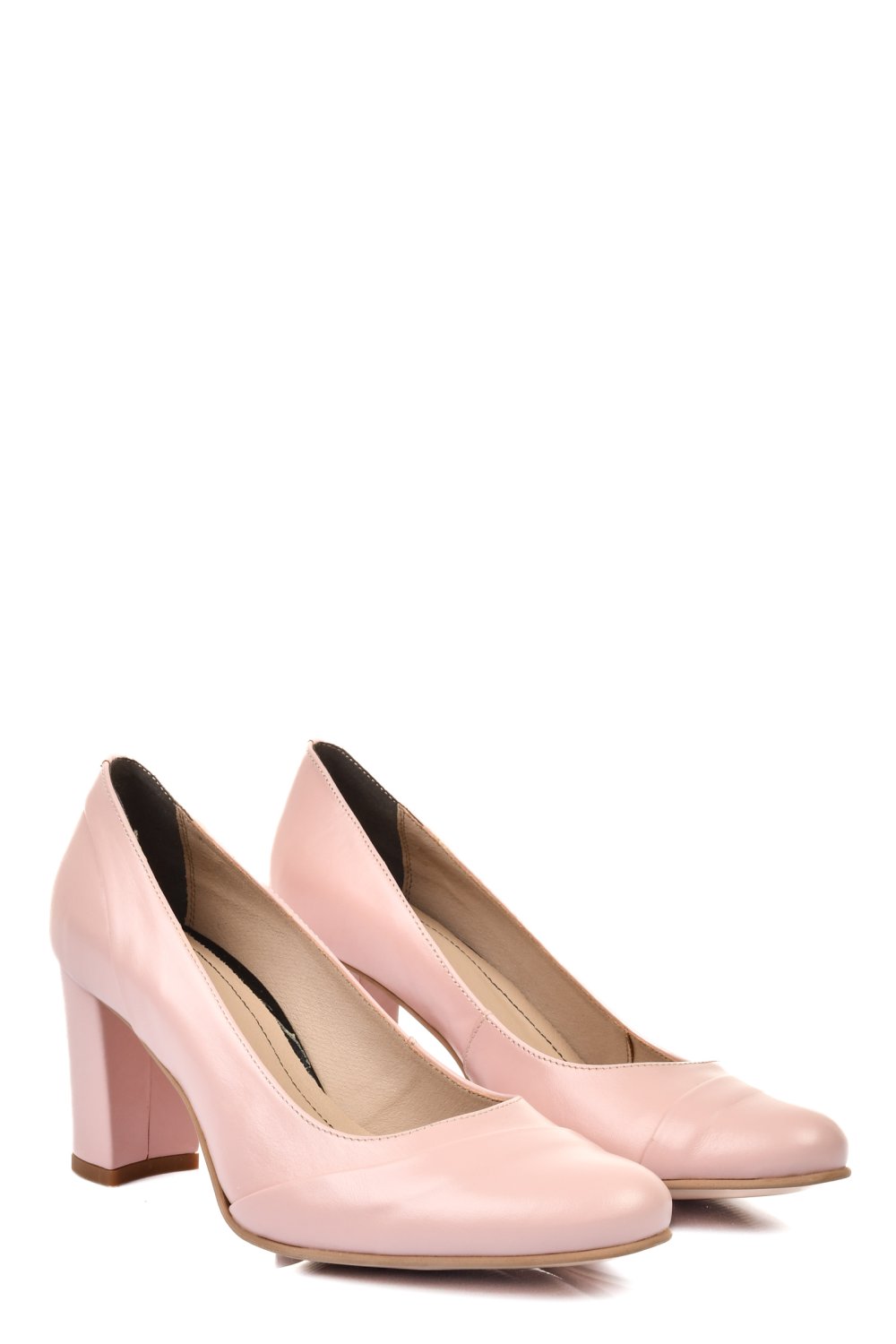 Bézs természetes bőr magassarkú cipők 1s7h721lib