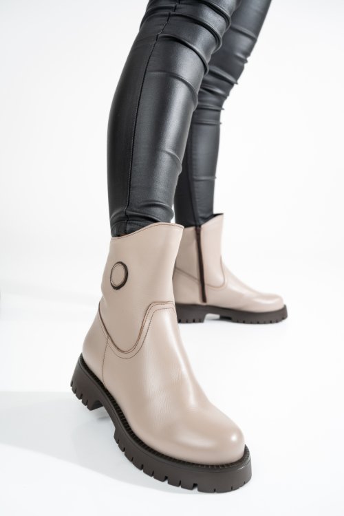 Bézs bakancs 2s7h12881np