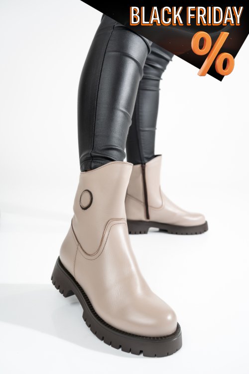 Bézs bakancs 2s7h12881np