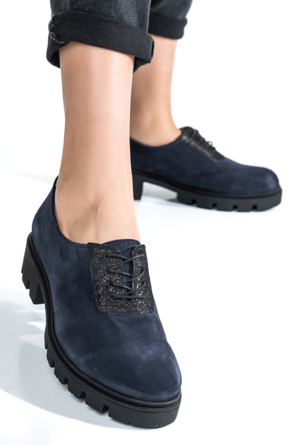 Tengerészkék természetes bőr  2s7h035b