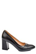 Fekete természetes bőr magassarkú cipők 1s7h677am