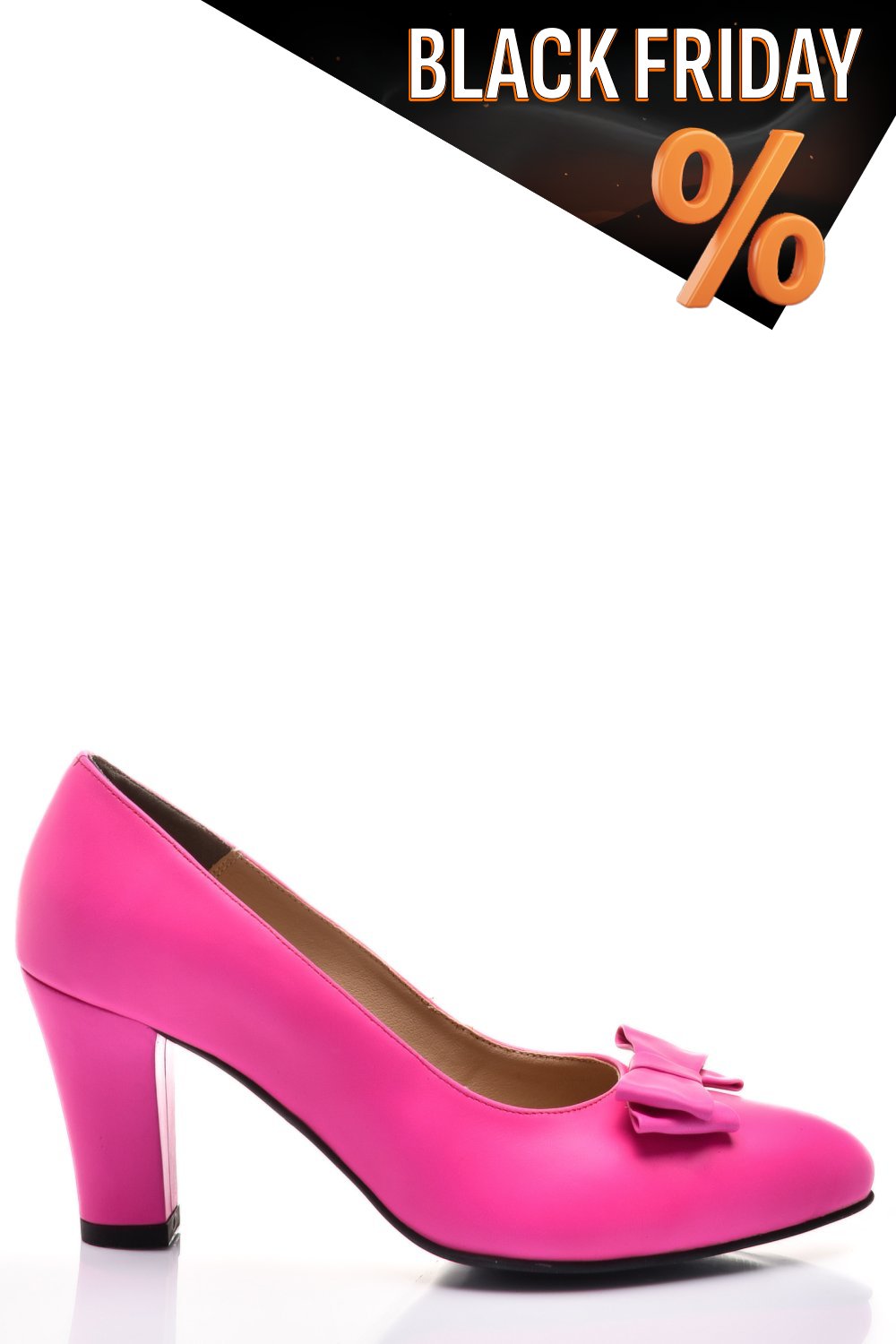 Rózsaszín természetes bőr magassarkú cipők 1s7h717
