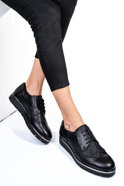 Fekete természetes bőr  5s7h44-001