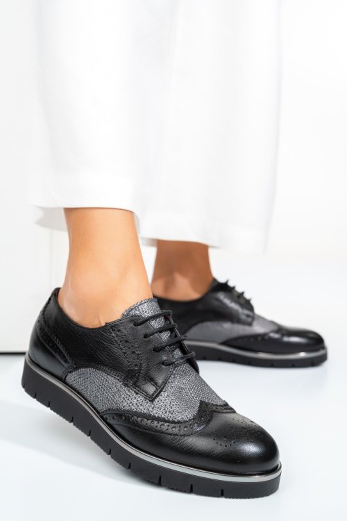 Ezüst természetes bőr  5s7h44-001