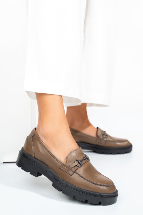 Barna természetes bőr  ss7hally02