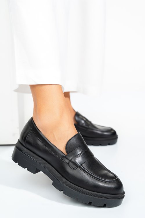 Fekete természetes bőr  es7hmme011