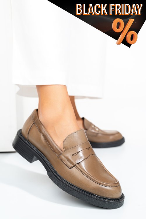 Barna természetes bőr  es7hmme011/oxford