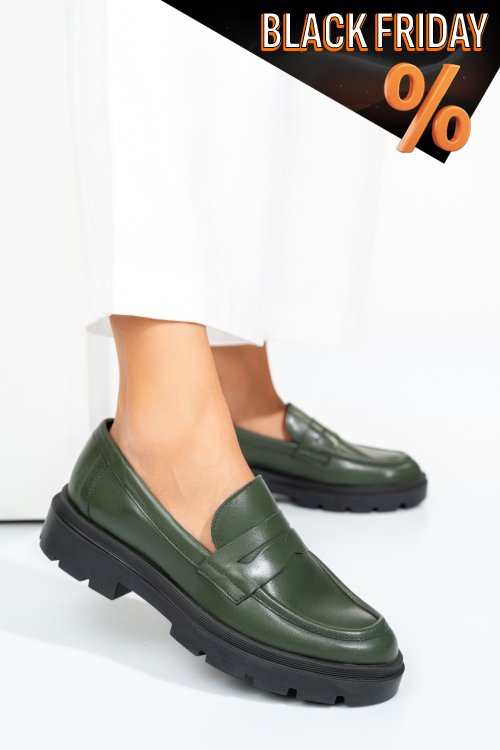 Zöld természetes bőr  es7hmme011