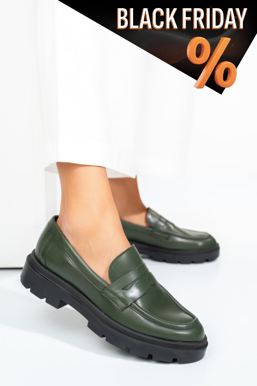 Zöld természetes bőr  es7hmme011