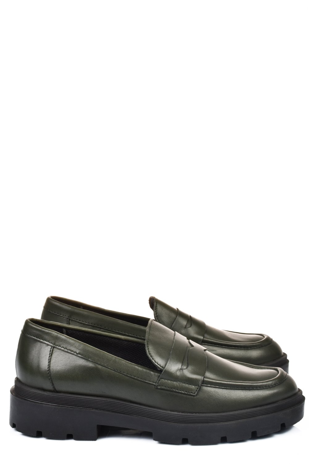 Zöld természetes bőr  es7hmme011