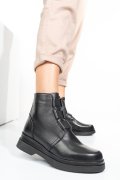 Fekete természetes bőr bakancs 2s7h42816np