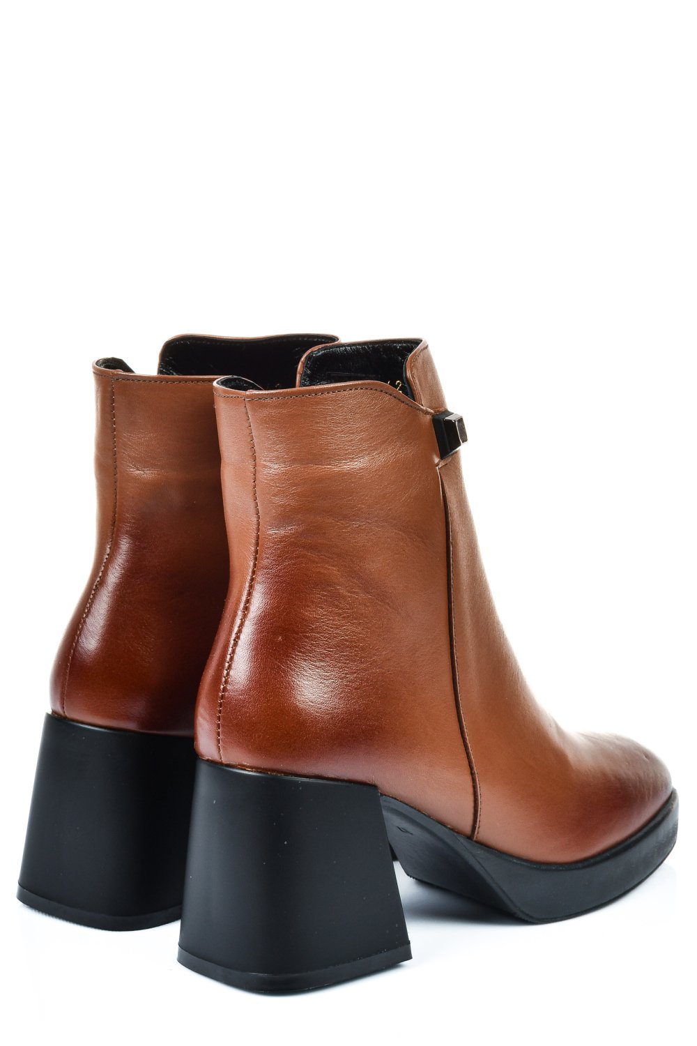 Barna természetes bőr bokacsizma 2s7h42828np