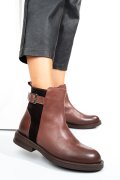 Barna természetes bőr bakancs 2s7h42838np/sp